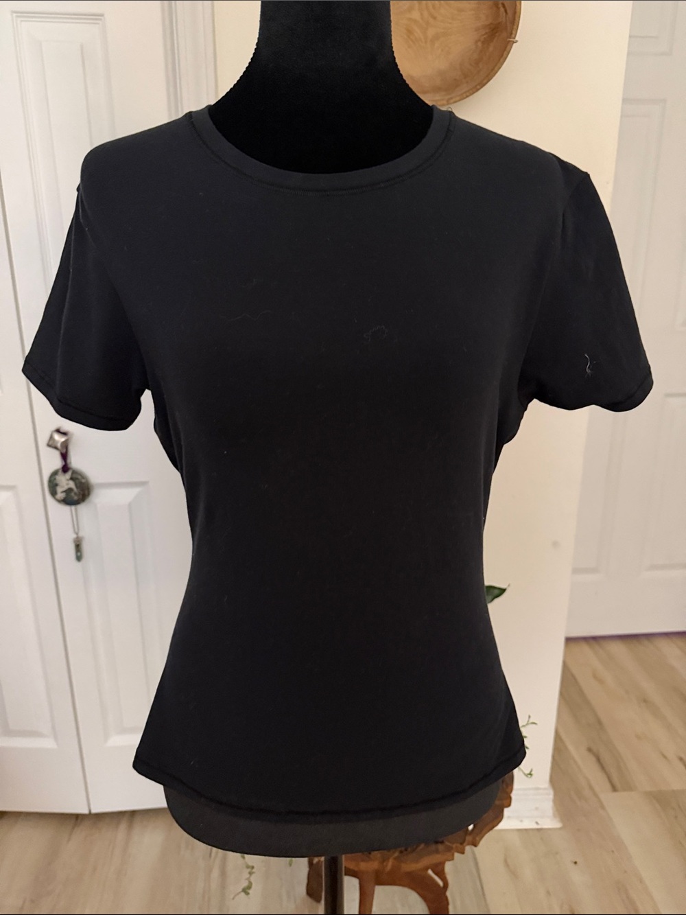 Quince Black Short-Sleeve Crewneck Tee